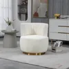 MODFU Poltrona girevole, Poltrona girevole moderna a 360 Anteprima dell’immagine prodotto 11