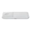 A white wireless charger duo on a white background. Produktbild-Vorschau