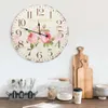 vidaXL Horloge murale vintage fleurs 60 cm Voir les images du produit 2