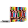 MuchoWow® Laptop Aufkleber Sticker Cover Bleistift - Muster Produktbild-Vorschau 1