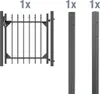 Alberts Einzeltor-Set für Zaunsystem Chaussee, Höhe 120 cm, Produktbild-Vorschau 1