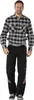 Planam Bundhose Visline, Gr. 66 schwarz/orange/zink Produktbild-Vorschau 5