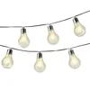 LED Solar Lichterkette mit 10 transparenten Glühbirnen mit Produktbild-Vorschau 2