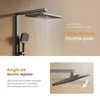 Système de douche EMKE avec thermostat, anthracite mat - Voir les images du produit 5