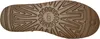 The image shows the sole of a brown UGG boot. Voir les images du produit
