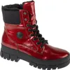 Rieker Y0220 33 Damen Schnürboots Rot, Rot, Gr. 38 Produktbild-Vorschau 1