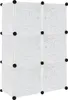 TWOLIIN DIY Système d'étagères Armoire à vêtements en Voir les images du produit 1