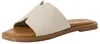 Tamaris Damen Pantolette aus Leder mit breitem Riemen Produktbild-Vorschau 1