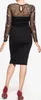 QUEEN KEROSIN Pencil Dress Mit Stickereien Schwarz S Produktbild-Vorschau 2