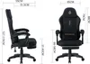 Fotel Gamingowy Horseking Z Podnóżkiem Obrotowy Do Gry Podgląd zdjęcia produktu 7