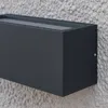 Lucande Außenwandlampe Bente, anthrazit, Breite 25 cm, IP54 Produktbild-Vorschau 7