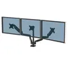 A triple monitor stand with three monitors attached. Náhľad obrázku produktu