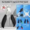 Set di forbici per unghie Tagliaunghie 7 pezzi per pedicure Anteprima dell’immagine prodotto 6