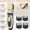 Maszynka Do Strzyżenia Zwierząt Psa Kota Cicha 4 Nasadki 3 Podgląd zdjęcia produktu 5