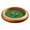 Arena di dadi in legno da 22 cm con 2 dadi Anteprima dell’immagine prodotto 1