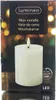 Lumineo LED Wachskerze White warmweiß Ø 7 cm Höhe 11,2 cm Produktbild-Vorschau 1