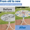 WENKO Spann-Tischdecke in Mosaikoptik Abdeckung Gedeckt Produktbild-Vorschau 5