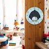 Pinguin Kinder Wanduhr aus Alu Produktbild-Vorschau 3