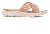 GO WALK FLEX SANDAL-IMPRESSED taupe da donna di SKECHERS Anteprima dell’immagine prodotto 2
