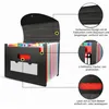 Dokumentenmappe 24 Fächer A4/Brief Organizer mit Etiketten Produktbild-Vorschau 3