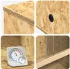 Terrarium Brązowy 50 x 50 x 100 cm OSB Podgląd zdjęcia produktu 10