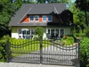 Alberts 510145 Cancello doppio Bordeaux con accessori, nero Anteprima dell’immagine prodotto 3