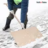 A person is shoveling snow with a wooden snow shovel. Náhled obrázku produktu