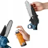 6" Zoll Akku-Kettensäge 2x 21V 1500 mAh wiederaufladbare Produktbild-Vorschau 3