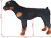 vidaXL Plüschtier Hund Rottweiler Stehend Plüsch Schwarz Produktbild-Vorschau 4
