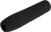 A black foam windscreen for a microphone, isolated on a white background. Podgląd zdjęcia produktu