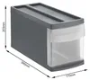 Rotho Schubladenbox S SYSTEMIX Schublade 7 L - Produktbild-Vorschau 5