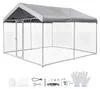 SucceBuy Chenil pour chien 3 x 3 x 2,15 m avec serrure de Voir les images du produit 1