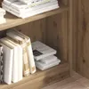 vidaXL Bücherregal Artisan-Eiche 80x24x109 cm Holzwerkstoff Produktbild-Vorschau 3