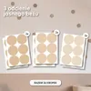 Naklejki ścienne kropki jasnobeżowe - 36 sztuk w jednym Podgląd zdjęcia produktu 2