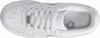 A top-down view of a white Nike sneaker. Anteprima dell’immagine prodotto
