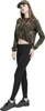 Urban Classics Ladies - CAMO CROPPED Hoody oliv camo - XS Produktbild-Vorschau 5