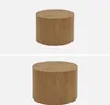 sweeek - 2er-Set runde Couchtische mit Eichenholz-Look - Produktbild-Vorschau 4