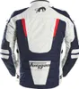 Furygan Apalaches Evo Motorrad Textiljacke, blau/weiß/rot, Produktbild-Vorschau 3
