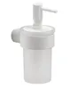 PIRENEI Hängender Seifenspender 110 ml, Milchglas, Weiß Produktbild-Vorschau 1