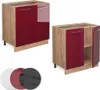 Spodní skříňka kuchyňské linky Vicco Fame-Line Bordó Náhled obrázku produktu 5