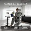 DESKSPACE Move Ergonomischer Bürostuhl - Höhenverstellbarer Produktbild-Vorschau 2