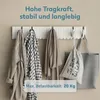 doporro Garderobenhaken Kleiderhaken Wand mit 14 Haken für Produktbild-Vorschau 3