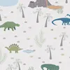 Profhome 771401-GU Dětská tapeta Dinosaurus matná krémová Náhled obrázku produktu 1