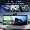 YUEHOO 11,26" Carplay Autoradio mit 4K Dashcam, 1080P Produktbild-Vorschau 2