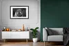 MuchoWow® MuchoWow® Gerahmtes Poster Böser Wolf - schwarz Produktbild-Vorschau 8