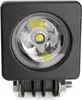 A close-up studio shot of a square LED work light. Produktbild-Vorschau