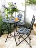 AXI Amélie Bistroset 3-teilig mit Mosaik Design Delftblau | Produktbild-Vorschau 3