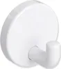 A white wall hook on a white background. Produktbild-Vorschau