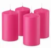 4er Set Adventskranzkerzen Pink 100 x 48 mm | Wiedemann Produktbild-Vorschau 1