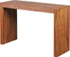 A wooden console table against a white background. Anteprima dell’immagine prodotto